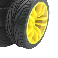 Rodas Amarelas 12mm para Wltoys 144001: Aventura e Estabilidade! - imagem 5