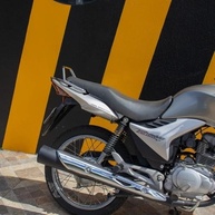 Alça Traseira Alta Reta para Honda CG Titan 150 (09-13) e Fan 125/150 (09-13) - Segurança e Estilo! - imagem 5