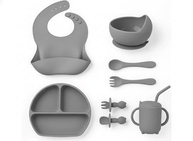 Kit de Alimentação para Bebê em Silicone - 6 Peças Seguras e Ergonômicas - imagem 2