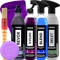 Kit Completo Limpeza Automotiva Externa Vonixx: Delet, V-Floc, Blend e Revox - imagem 2