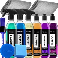 Kit Lavagem Automotiva Profissional Completa Vonixx: Brilho e Proteção Impecáveis - imagem 1