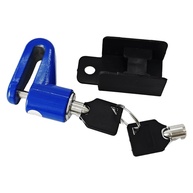 Trava de Freio a Disco Azul Antifurto para Moto e Bicicleta - Segurança Reforçada e à Prova d'Água - imagem 1