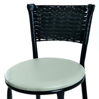 Banqueta Alta Encapada Bege – Estilo e Conforto para Cozinha, Bar e Área Gourmet - imagem 5