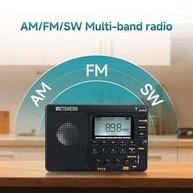 Rádio Retekess V115 Digital AM FM SW Portátil: Som de Qualidade e Gravação no Bolso - imagem 4
