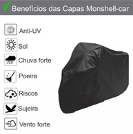 Capa de Moto Impermeável Premium: Proteção Total contra Sol, Chuva e Poeira - imagem 5