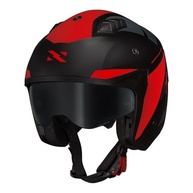 Capacete Norisk Darth 2 X1 Preto e Vermelho Fosco: Estilo e Segurança para Sua Moto - imagem 5