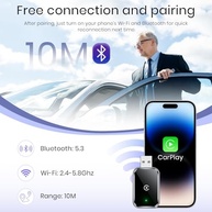 Adaptador CarPlay Sem Fio: Liberdade e Velocidade para seu iPhone no Carro - imagem 5