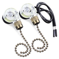 Interruptores de Puxar Zing Ear ZE-109 para Ventilador de Teto - Controle Prático e Seguro - imagem 2