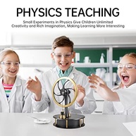 Motor Stirling de Baixa Temperatura HZZ92 Pro - Kit Educativo em Latão e Alumínio - imagem 3