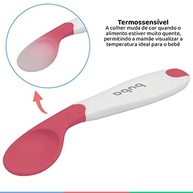Kit Colher de Treinamento Bebê Curvada com Termossensibilidade - Segura, Ergonômica e Livre de BPA - imagem 4