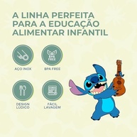 Conjunto para Refeição Infantil 6 Peças Stitch - Simonaggio | Seguro, Divertido e Ideal para o Dia a Dia - imagem 5