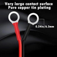 CUZEC Cabo Adaptador Isqueiro 1.8m 16AWG 15A - Potência e Segurança para Seus Dispositivos 12V/24V - imagem 4
