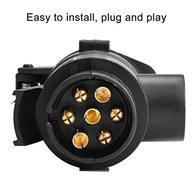 Adaptador Reboque 7 Pinos para 13 Pinos: Conexão Europeia Segura e Durável - imagem 4