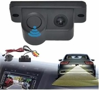 Câmera de Ré 720p com Sensor de Estacionamento: Estacione com Segurança e Precisão! - imagem 1