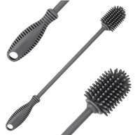 Escova de Silicone Multiuso para Garrafas, Mamadeiras e Copos - Original - imagem 2