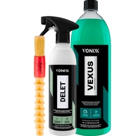 Kit Limpeza Automotiva Vexus: Rodas, Motor, Plásticos e Borrachas Impecáveis! - imagem 1