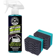 Chemical Guys Galactic Black Wet Tire Shine + Wonder Wave Durafoam - Brilho Intenso e Aplicação Perfeita - imagem 1