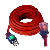 Extensão Elétrica Reforçada 10AWG 30m - Uso Interno/Externo, Luz Indicadora e Tomada Americana - imagem 4