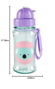 Garrafa Zoo Koala Skip Hop Azul - Design Infantil e Prático para Bebês - imagem 4