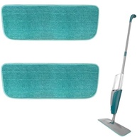 Kit 4 Refis Pano Microfibra Verde para Mop Spray - Lava e Seca com Eficiência - imagem 3