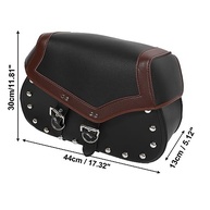 Alforje Universal para Moto em Couro Sintético - Grande Capacidade e Ajustável - imagem 4