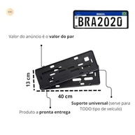 Suporte Premium para Placa Mercosul: Segurança e Estilo para Seu Carro - imagem 4