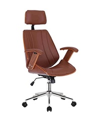 Cadeira Presidente Kopenhagen em Couro Ecológico - Design Moderno e Conforto Premium - imagem 2