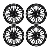 Conjunto 4 Calotas 14 Polegadas ABS Preto - Proteção e Estilo Universal para Carros e SUVs - imagem 1