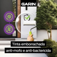 Tinta Emborrachada Garin Premium Branco 3,6kg: Fachadas Impecáveis e Protegidas - imagem 5
