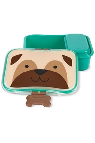 Kit Lanche Zoo Cachorro Puskip - Skip Hop | Porta Lanches Divertido e Prático - imagem 1