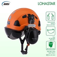 Capacete de Segurança LOHASTAR com Viseira e Proteção Auditiva: Proteção Completa para Arboristas e Madeireiros - imagem 4