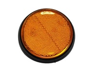 Refletivo Lateral Amarelo com 1 Parafuso - Segurança e Visibilidade para sua Moto ou Veículo - imagem 2
