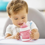 Copo de Transição Rosa da Munchkin - Seguro, Sem BPA e Ideal para Bebês a Partir dos 4 Meses - imagem 3