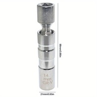 Kit Chave de Vela Magnética 14mm/16mm: Remoção Fácil e Rápida para Seu Motor! - imagem 2