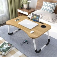 Mesa Portátil para Notebook com Ajuste de Altura e Design Moderno - Ideal para Home Office, Sofá e Cama - imagem 2