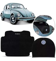 Tapete Porta-Malas Fusca 1967-1977 Carpete Preto Premium | Proteção e Estilo - imagem 2