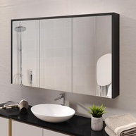 Espelheira Trindade 3 Portas com Amortecedores – Design Moderno e Funcionalidade Premium - imagem 1