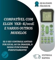 Controle Remoto para Ar Condicionado Elgin YKR-K/001E e YKR-K/002E – Substituição Original com Facilidade - imagem 3