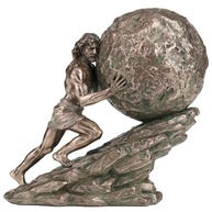 Estátua Sísifo - Escultura de Resina com Acabamento Bronze | Decoração e Colecionáveis - imagem 1