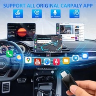 Adaptador CarPlay Sem Fio 2024: Bluetooth 5.2, Wi-Fi 6 e USB - Liberdade e Tecnologia no Seu Carro - imagem 4