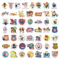 Adesivos Zootopia para Garrafas de Água - 50 Peças Impermeáveis e Modernos para Personalizar Copos, Celulares e Mais - imagem 5