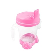 Adoleta Bebê Kit Alimentação Rosa Confete com Copo e Prato Decorados - imagem 3