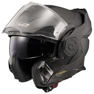 Capacete LS2 Advant X Carbon Modular: Segurança e Estilo Premium em Preto Fosco - imagem 4