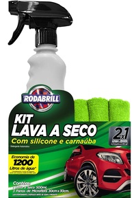 Kit Lava a Seco Rodabrill: Limpeza e Brilho sem Água para seu Carro! - imagem 1