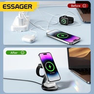 Carregador 3 em 1 Essager: iPhone, Apple Watch e AirPods - imagem 3