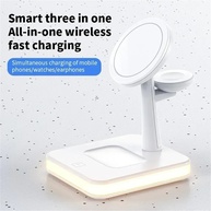 Carregador 3 em 1 Magnético: iPhone, Apple Watch e AirPods - imagem 3