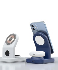 Central de Carga 3 em 1: iPhone, AirPods e Luminária - imagem 4