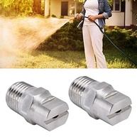 Ponta Plana de Pulverização em Aço Inoxidável 65° - Bocal Ajustável para Ventilador e Irrigação - imagem 4