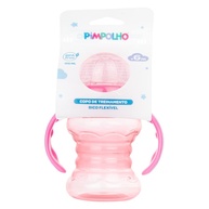 Copo com Alça e Bico de Silicone 120ML - Ideal para Bebês e Crianças - imagem 1