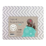 Capa de Amamentação Baby Deluxe Chevron Cinza - Conforto e Estilo para Mães Modernas - imagem 5